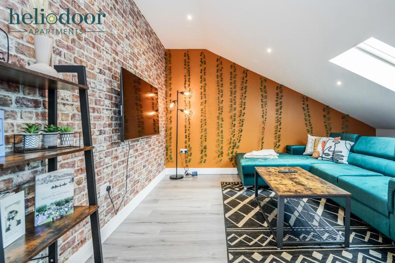 Milton Keynes Apartments, Sleeps Up To 5, Free Parking, Free Wifi & Movies, 7 Mins Drive To Milton Keynes Central Station For Direct Trains To London & The North 外观 照片