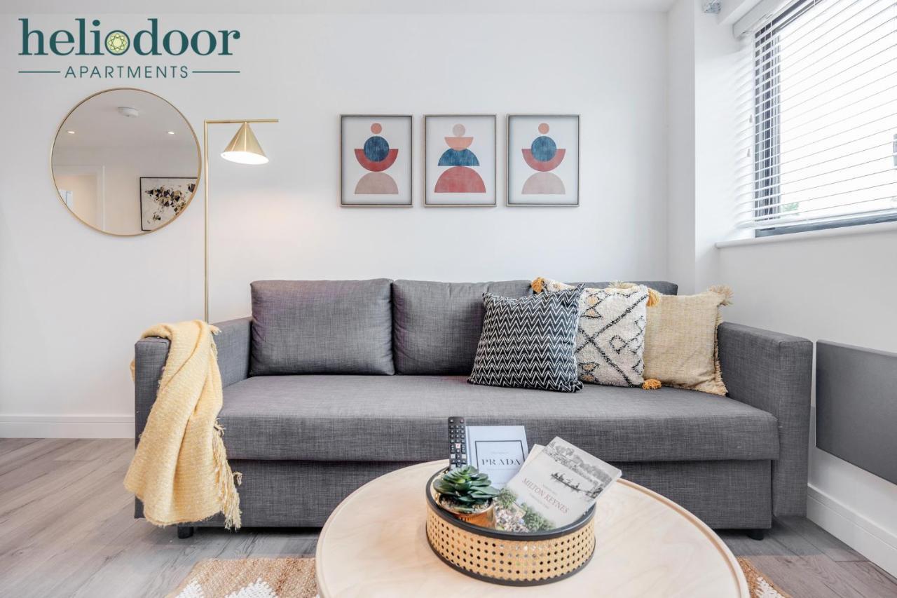 Milton Keynes Apartments, Sleeps Up To 5, Free Parking, Free Wifi & Movies, 7 Mins Drive To Milton Keynes Central Station For Direct Trains To London & The North 外观 照片