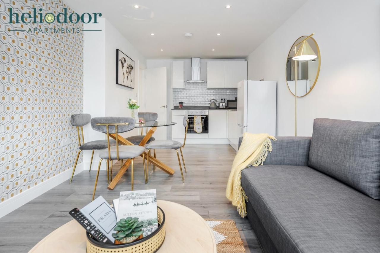 Milton Keynes Apartments, Sleeps Up To 5, Free Parking, Free Wifi & Movies, 7 Mins Drive To Milton Keynes Central Station For Direct Trains To London & The North 外观 照片